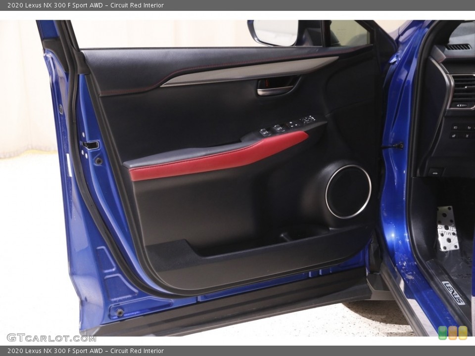 Circuit Red Interior Door Panel for the 2020 Lexus NX 300 F Sport AWD #141975267
