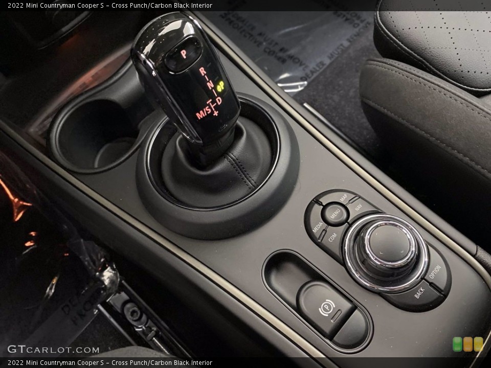 Cross Punch/Carbon Black Interior Controls for the 2022 Mini Countryman Cooper S #141976461
