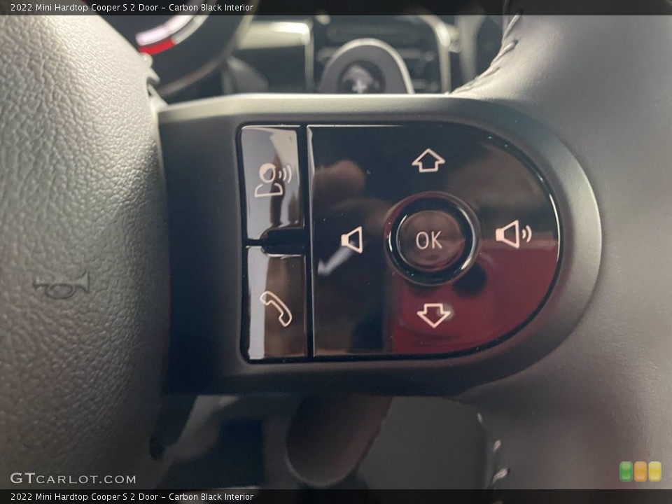 Carbon Black Interior Steering Wheel for the 2022 Mini Hardtop Cooper S 2 Door #141976584