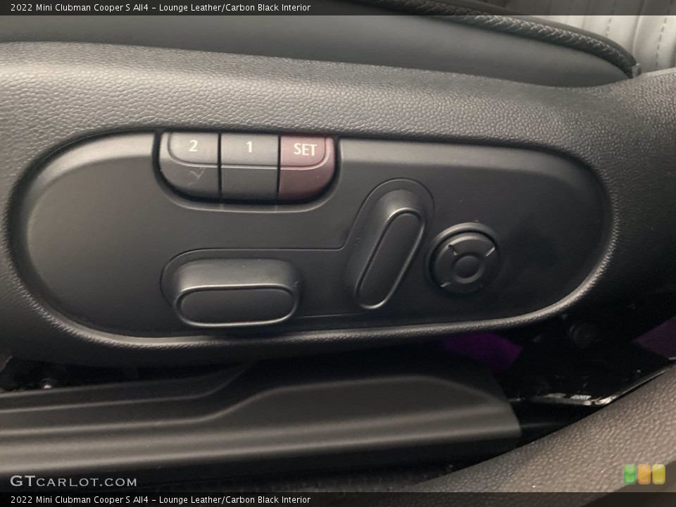 Lounge Leather/Carbon Black Interior Controls for the 2022 Mini Clubman Cooper S All4 #141976716