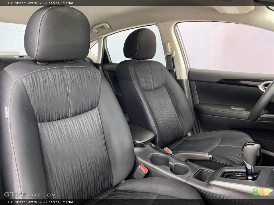 Charcoal Interior Front Seat for the 2016 Nissan Sentra SV #141979130