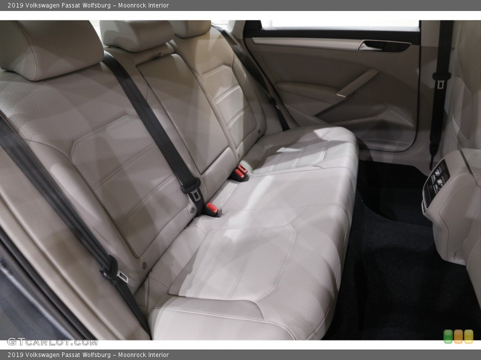Moonrock Interior Rear Seat for the 2019 Volkswagen Passat Wolfsburg #141983383
