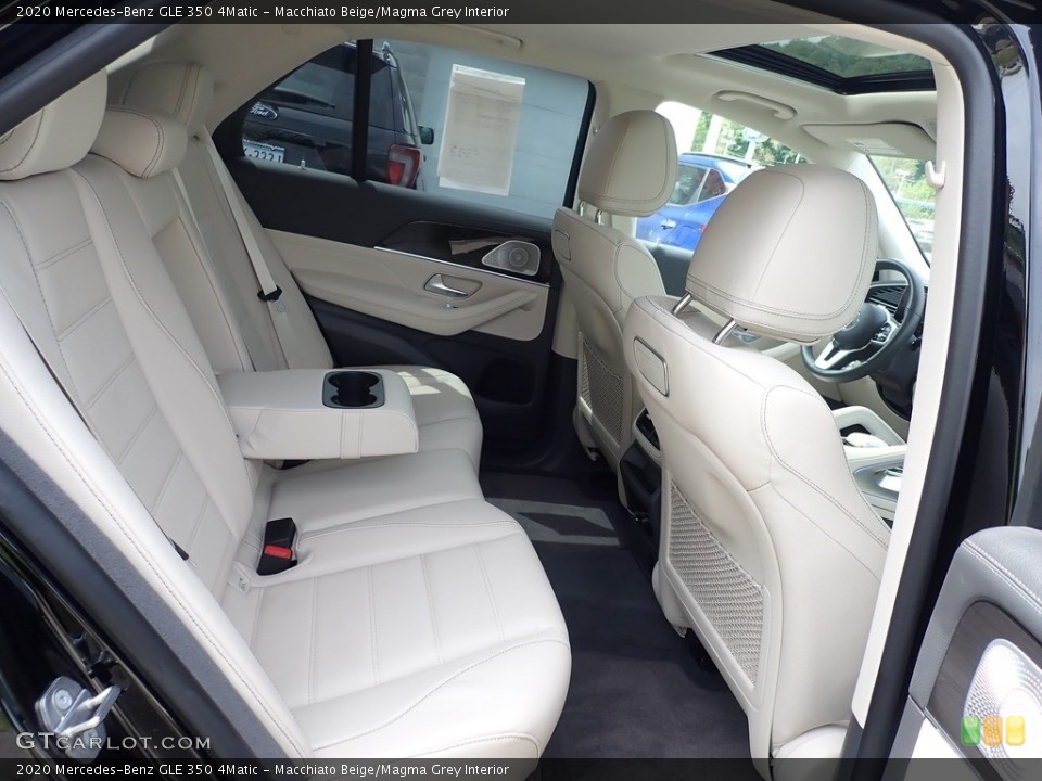 Macchiato Beige/Magma Grey Interior Rear Seat for the 2020 Mercedes-Benz GLE 350 4Matic #141983756