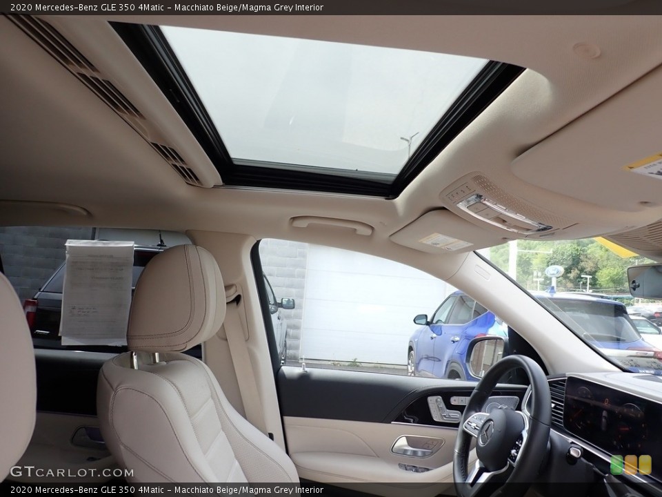 Macchiato Beige/Magma Grey Interior Sunroof for the 2020 Mercedes-Benz GLE 350 4Matic #141983801