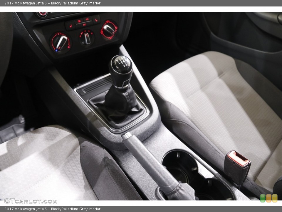Black/Palladium Gray Interior Transmission for the 2017 Volkswagen Jetta S #141984857