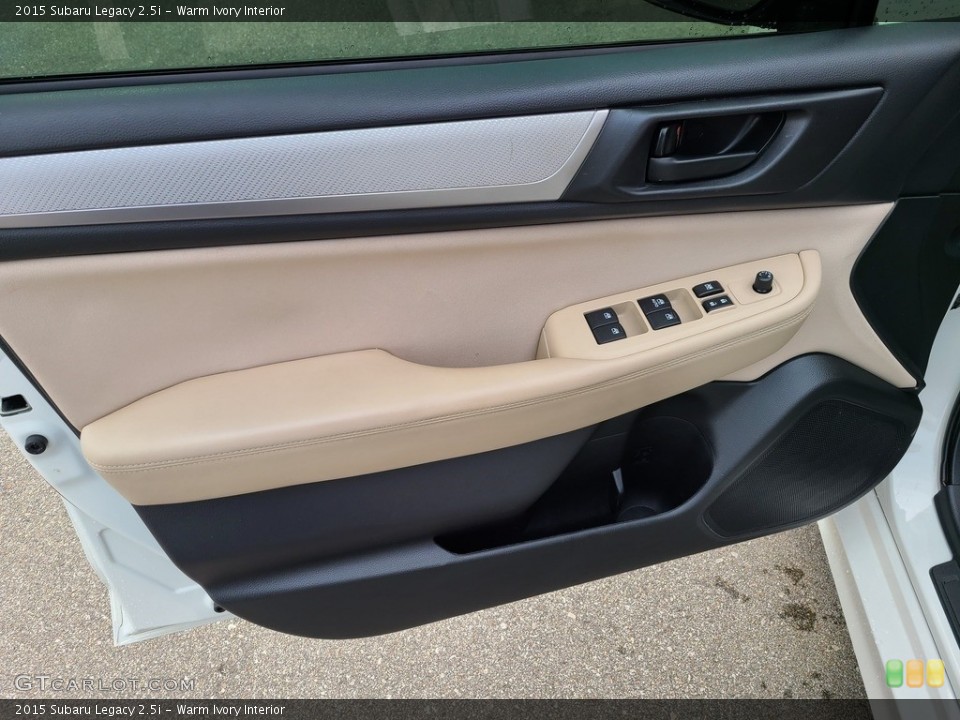 Warm Ivory Interior Door Panel for the 2015 Subaru Legacy 2.5i #141985391