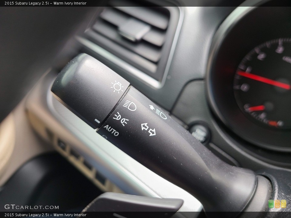 Warm Ivory Interior Controls for the 2015 Subaru Legacy 2.5i #141985589