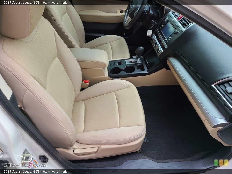 Warm Ivory Interior Front Seat for the 2015 Subaru Legacy 2.5i #141986210