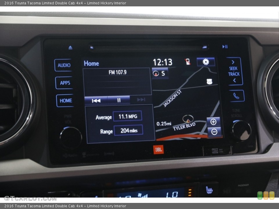 Limited Hickory Interior Navigation for the 2016 Toyota Tacoma Limited Double Cab 4x4 #141986315