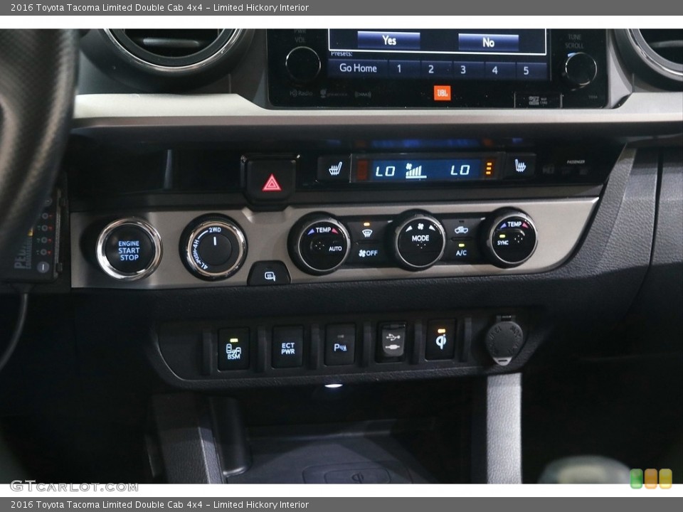 Limited Hickory Interior Controls for the 2016 Toyota Tacoma Limited Double Cab 4x4 #141986423