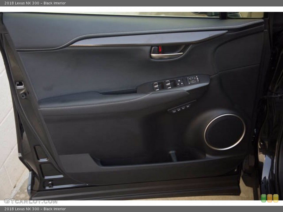 Black Interior Door Panel for the 2018 Lexus NX 300 #141987086