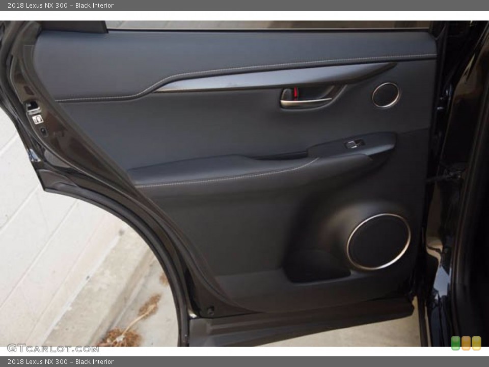 Black Interior Door Panel for the 2018 Lexus NX 300 #141987113