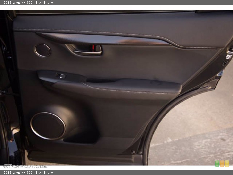 Black Interior Door Panel for the 2018 Lexus NX 300 #141987131
