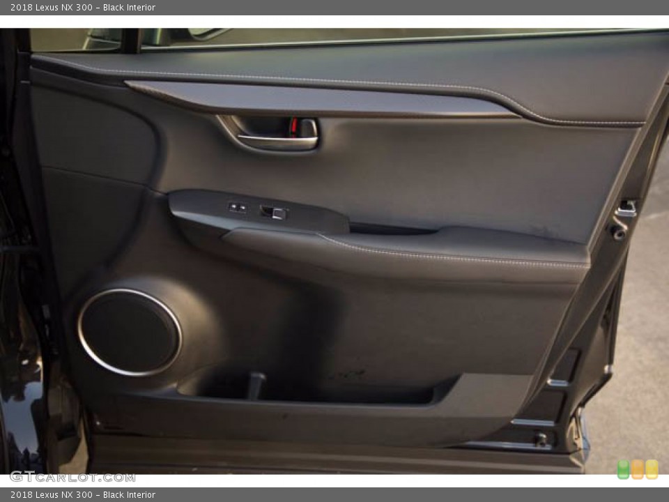 Black Interior Door Panel for the 2018 Lexus NX 300 #141987146