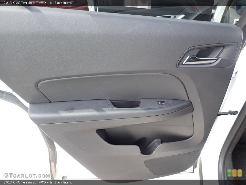 Jet Black Interior Door Panel for the 2013 GMC Terrain SLT AWD #141989554