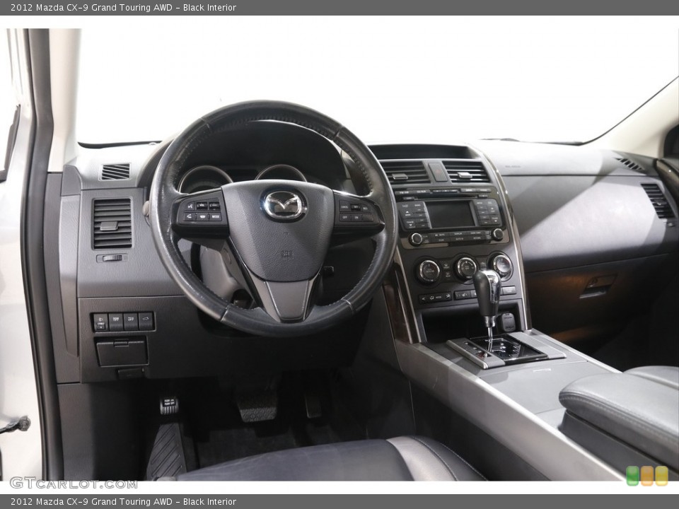 Black Interior Dashboard for the 2012 Mazda CX-9 Grand Touring AWD #141993645