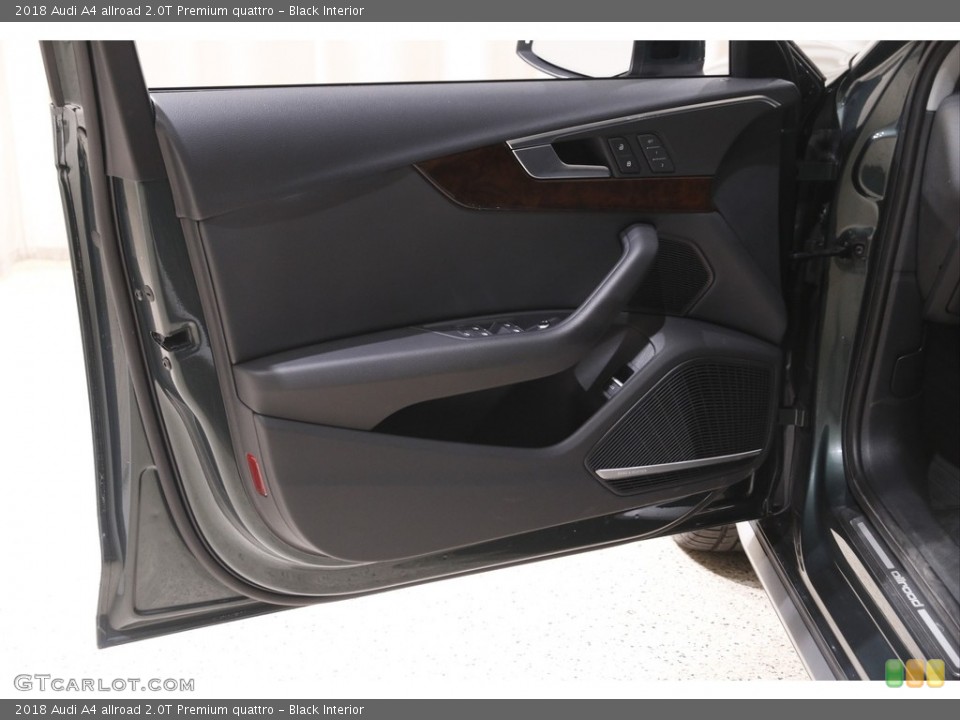 Black Interior Door Panel for the 2018 Audi A4 allroad 2.0T Premium quattro #141994905