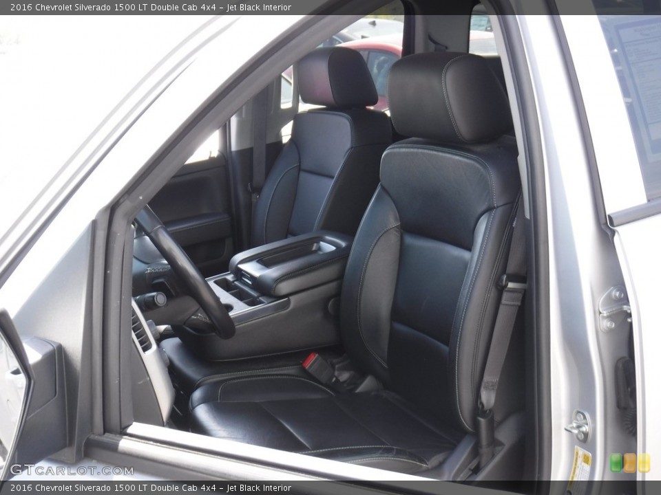 Jet Black Interior Front Seat for the 2016 Chevrolet Silverado 1500 LT Double Cab 4x4 #141995193