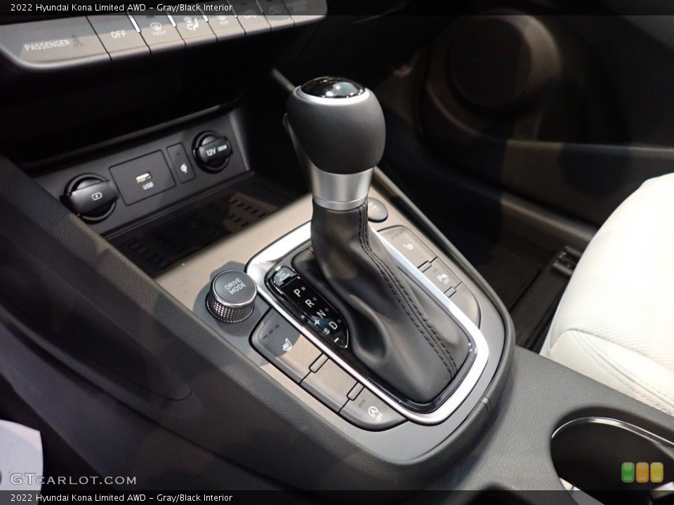 Gray/Black Interior Transmission for the 2022 Hyundai Kona Limited AWD #141995274