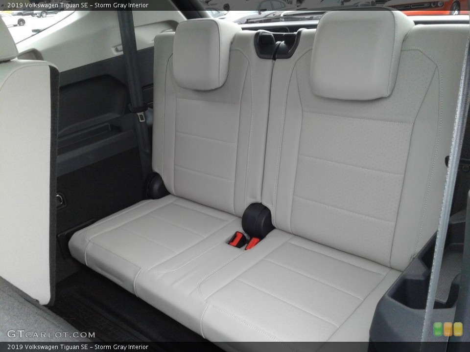 Storm Gray Interior Rear Seat for the 2019 Volkswagen Tiguan SE #141997716