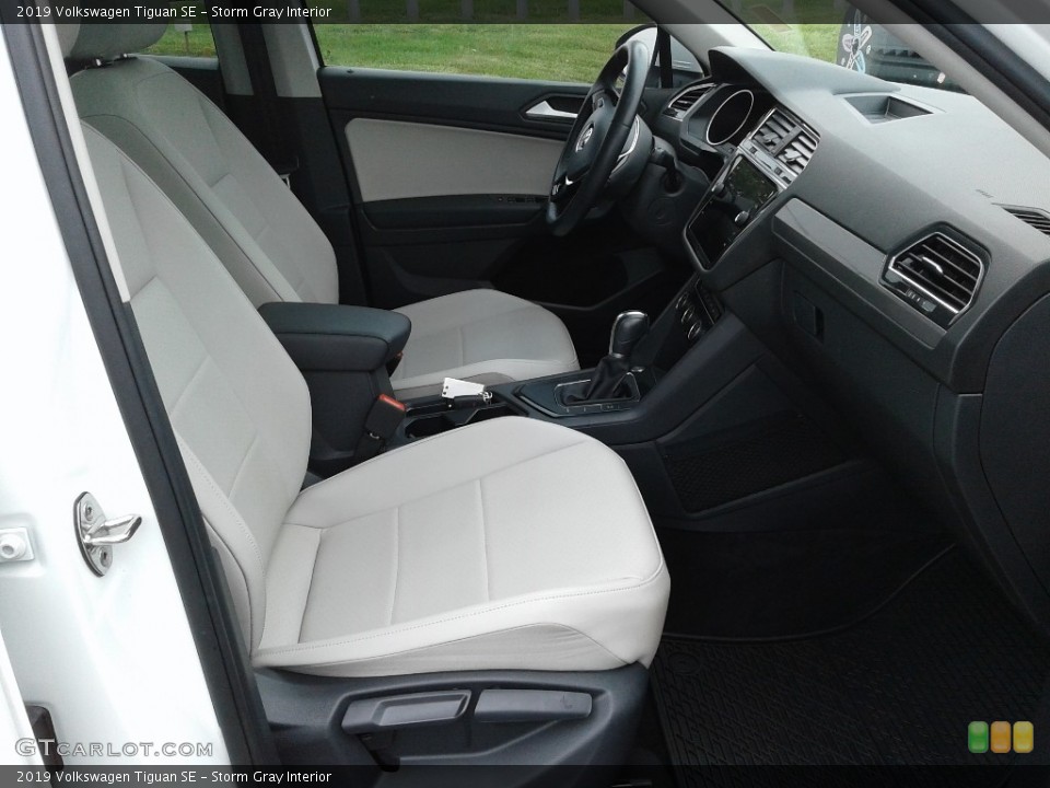 Storm Gray 2019 Volkswagen Tiguan Interiors