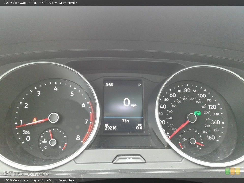 Storm Gray Interior Gauges for the 2019 Volkswagen Tiguan SE #141997917