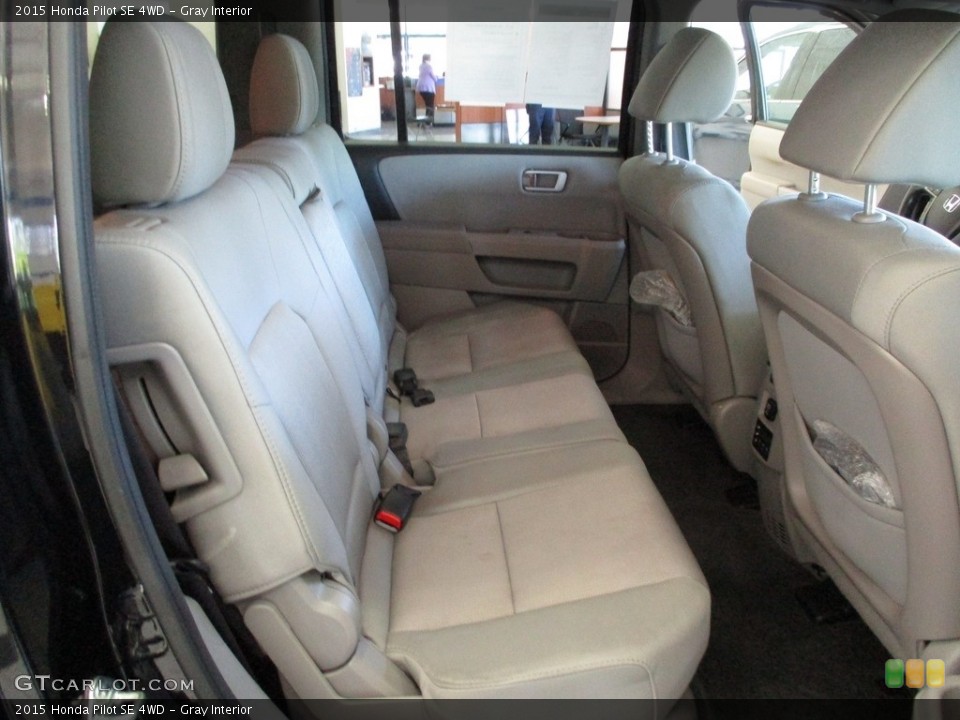 Gray Interior Rear Seat for the 2015 Honda Pilot SE 4WD #141998670