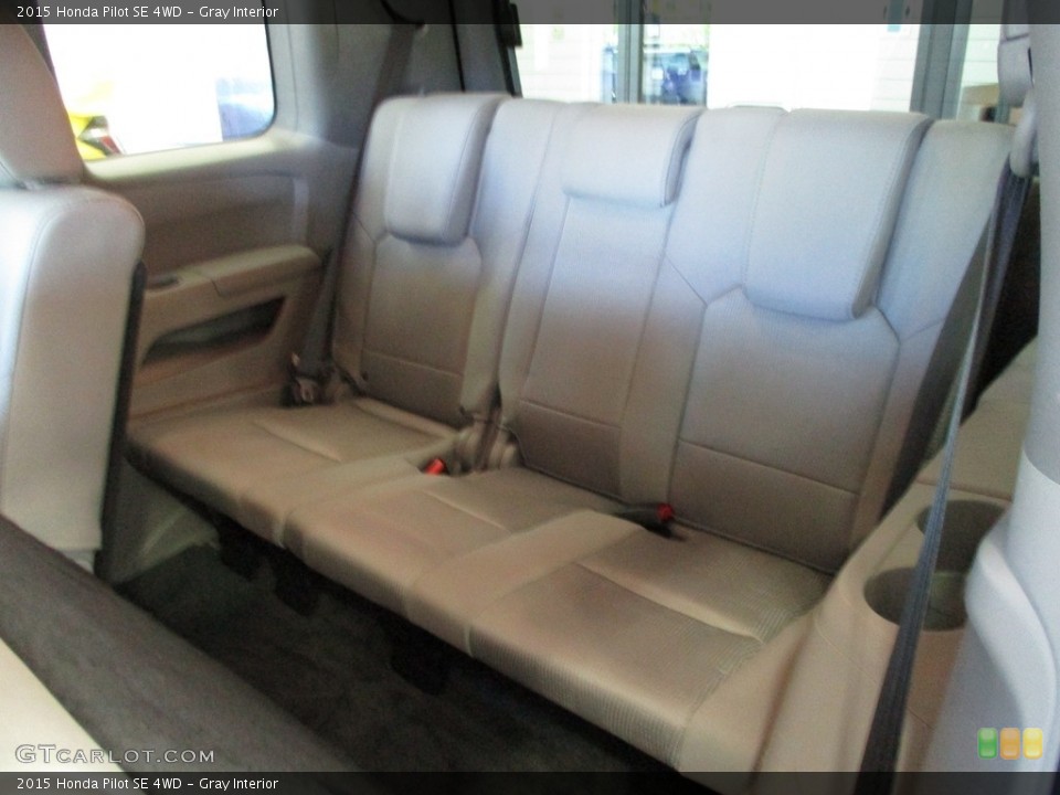 Gray Interior Rear Seat for the 2015 Honda Pilot SE 4WD #141998872