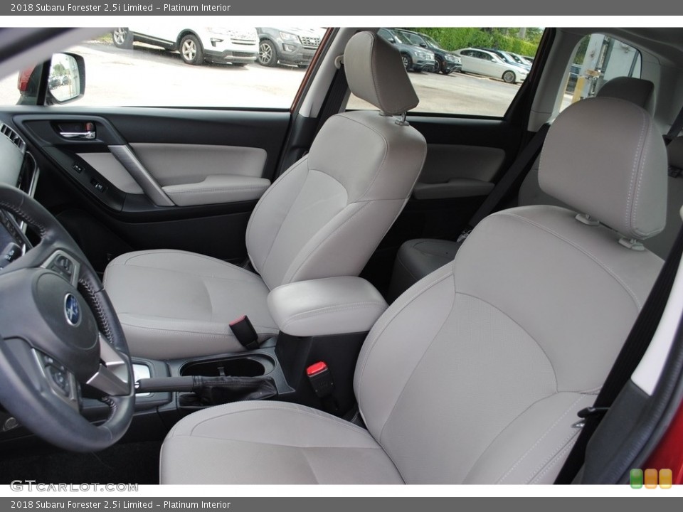 Platinum 2018 Subaru Forester Interiors
