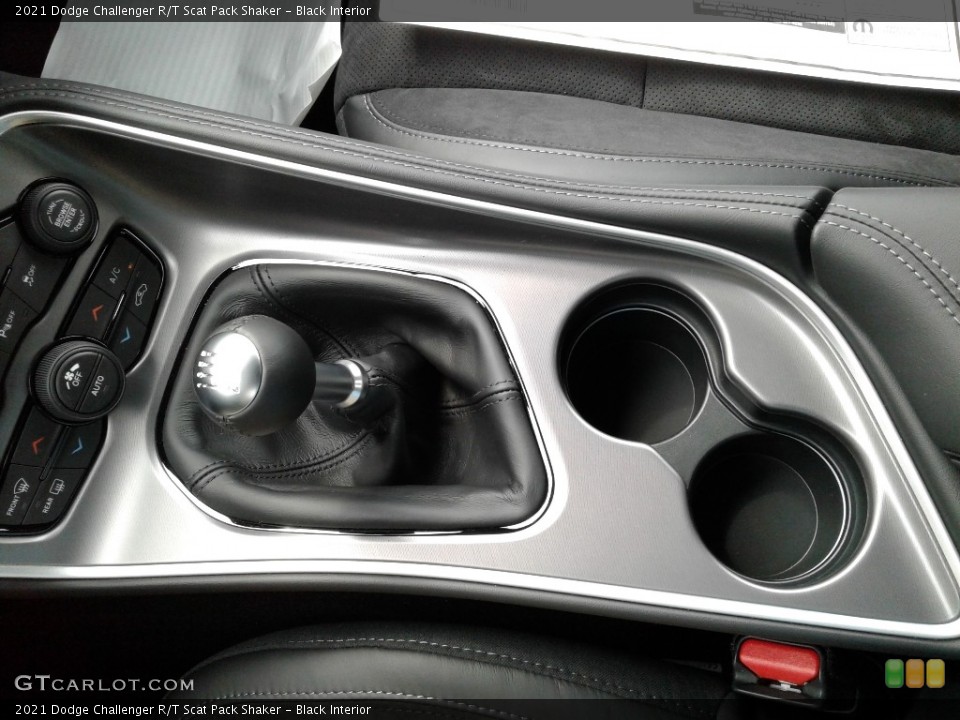 Black Interior Transmission for the 2021 Dodge Challenger R/T Scat Pack Shaker #142001325
