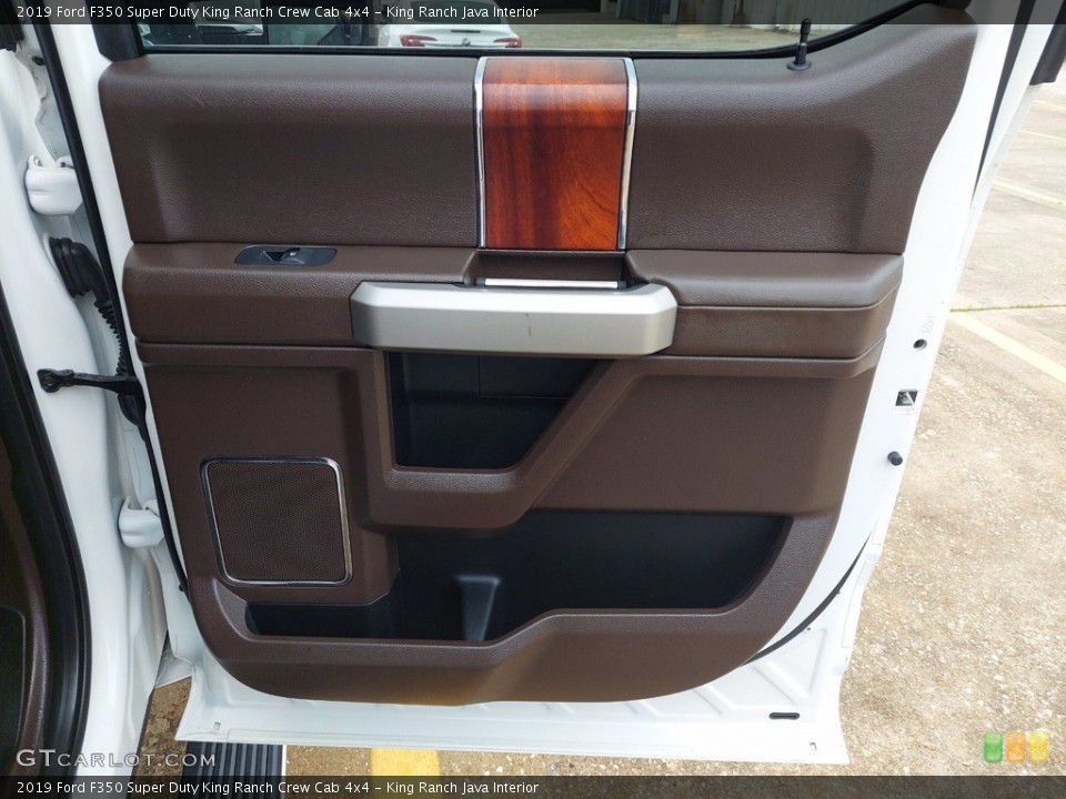 King Ranch Java Interior Door Panel for the 2019 Ford F350 Super Duty King Ranch Crew Cab 4x4 #142006281