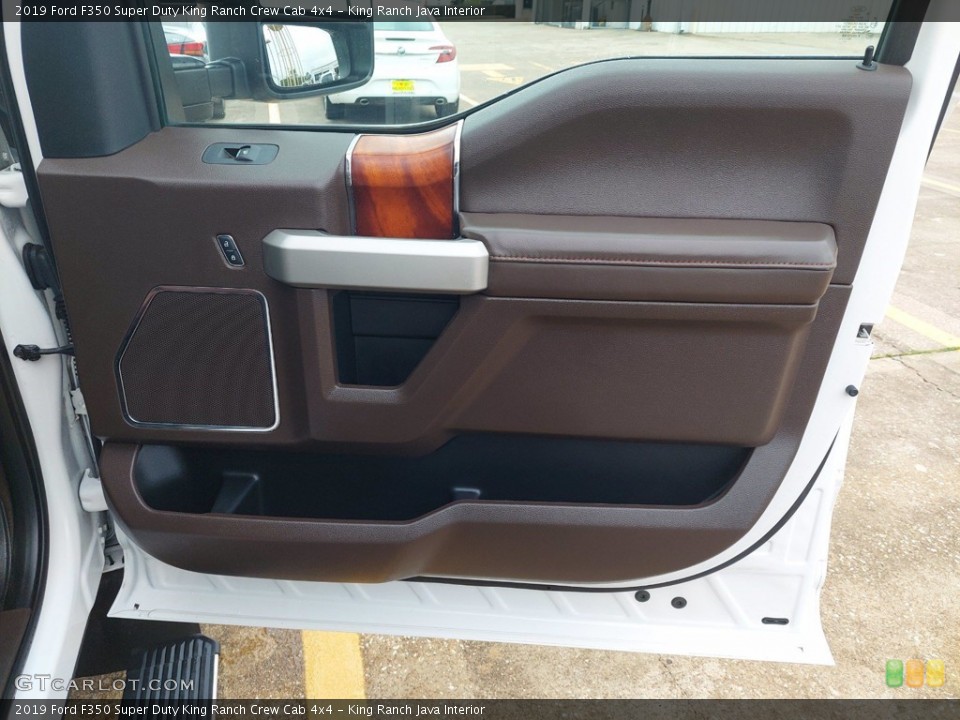 King Ranch Java Interior Door Panel for the 2019 Ford F350 Super Duty King Ranch Crew Cab 4x4 #142006299