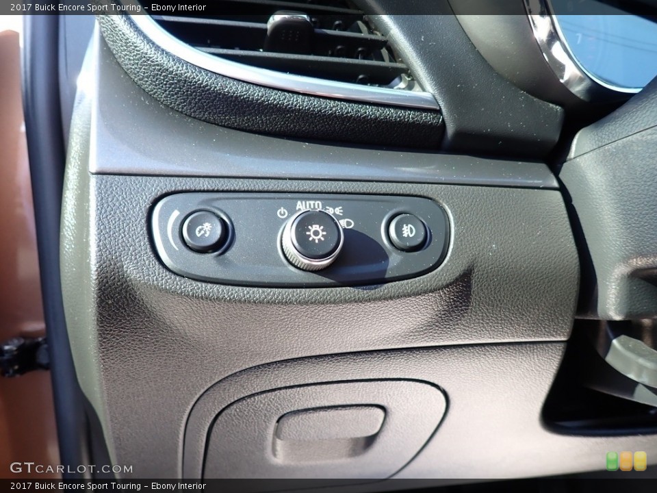 Ebony Interior Controls for the 2017 Buick Encore Sport Touring #142007219