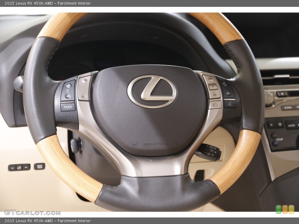 Parchment Interior Steering Wheel for the 2015 Lexus RX 450h AWD #142008143