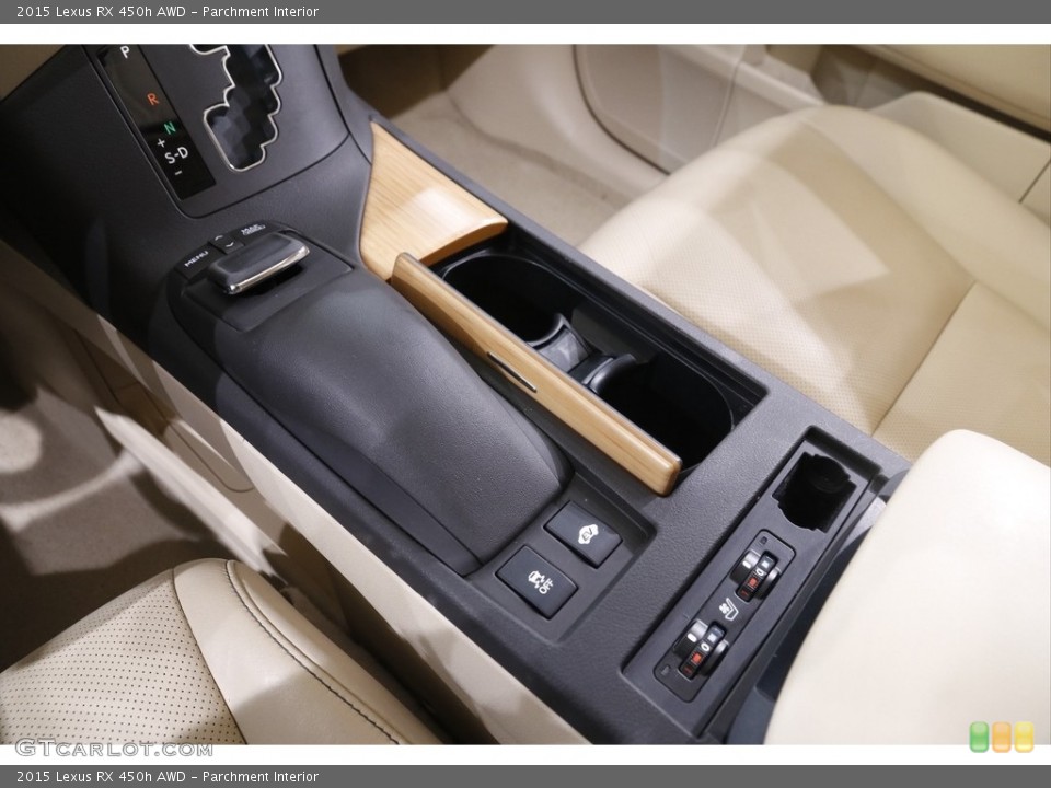 Parchment Interior Controls for the 2015 Lexus RX 450h AWD #142008314