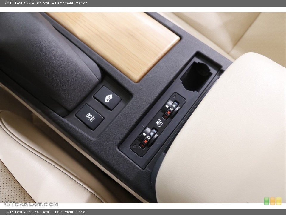 Parchment Interior Controls for the 2015 Lexus RX 450h AWD #142008338