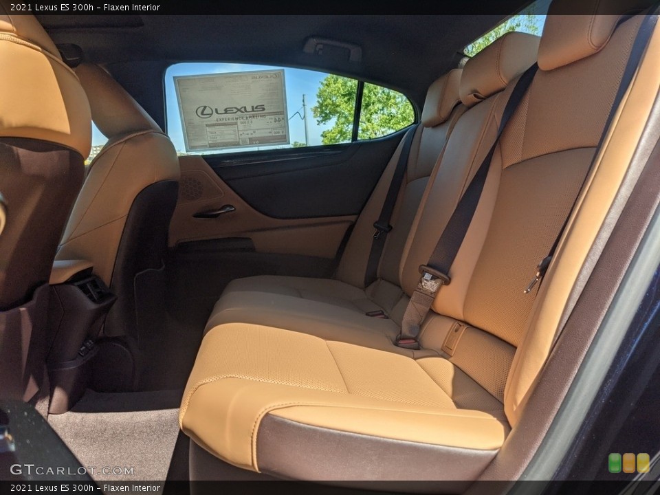 Flaxen Interior Rear Seat for the 2021 Lexus ES 300h #142009031