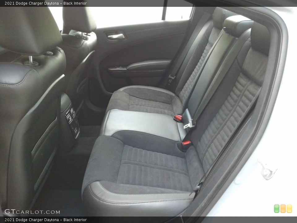 Black Interior Rear Seat for the 2021 Dodge Charger Daytona #142011125