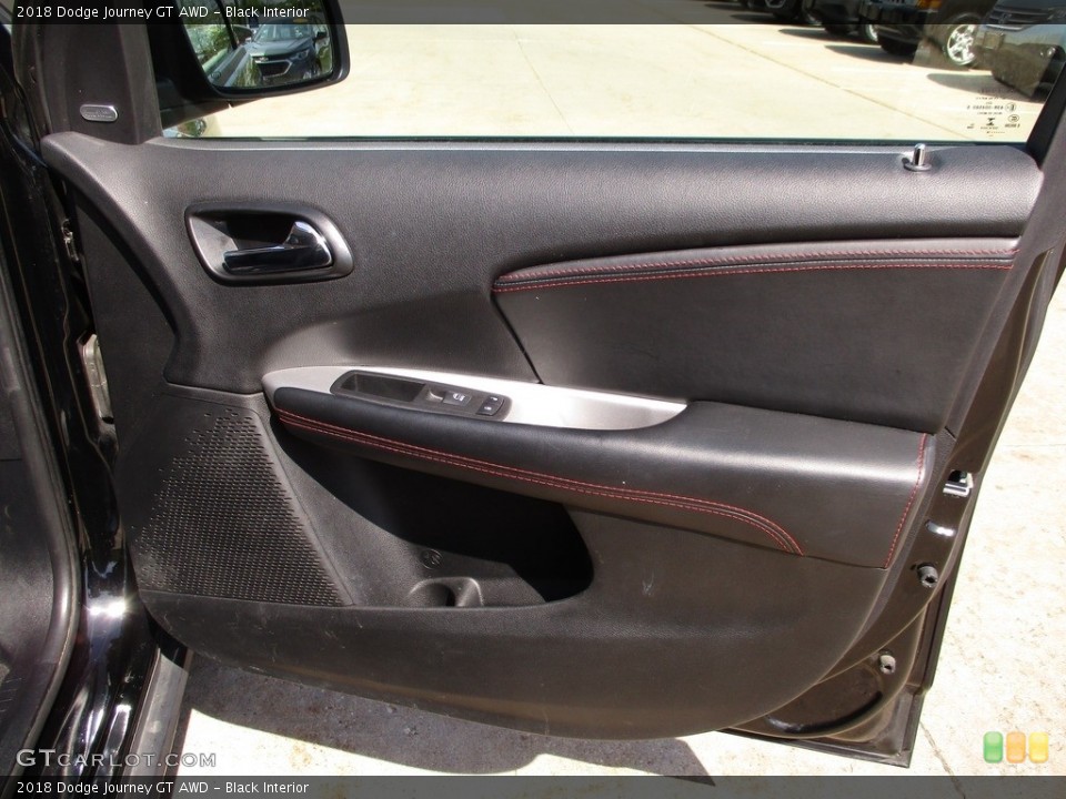 Black Interior Door Panel for the 2018 Dodge Journey GT AWD #142012943