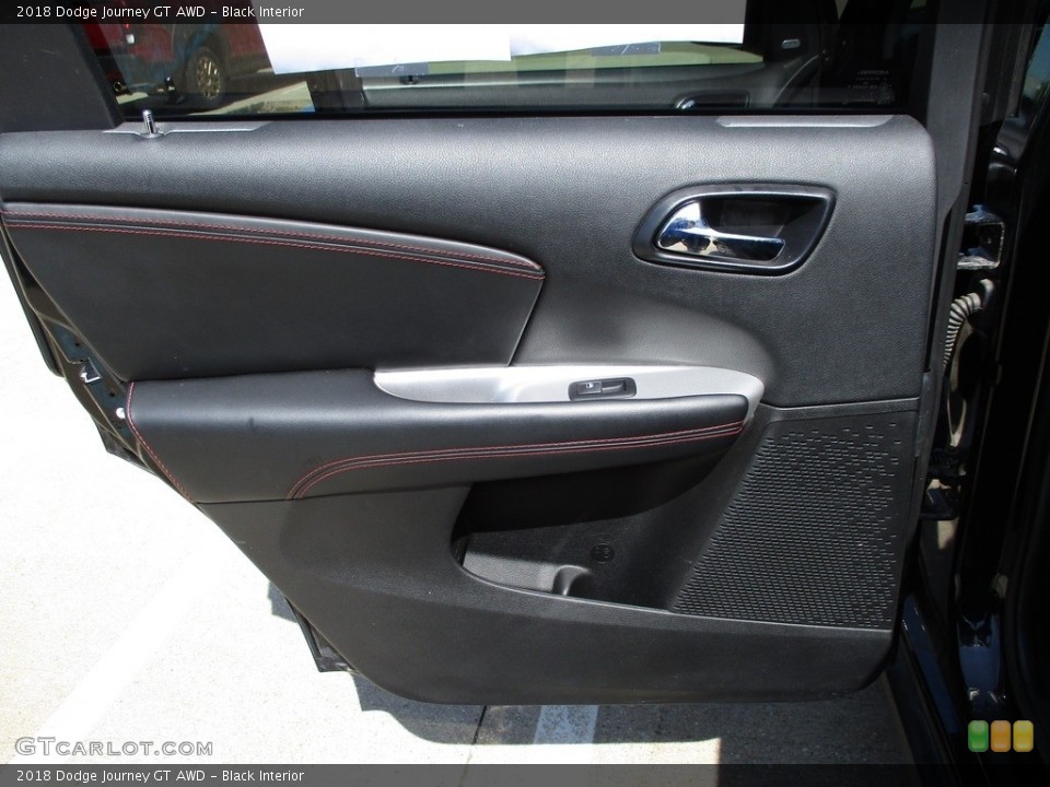 Black Interior Door Panel for the 2018 Dodge Journey GT AWD #142013066