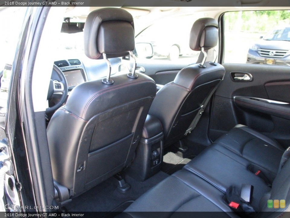Black Interior Rear Seat for the 2018 Dodge Journey GT AWD #142013078