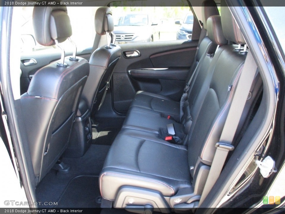 Black Interior Rear Seat for the 2018 Dodge Journey GT AWD #142013090