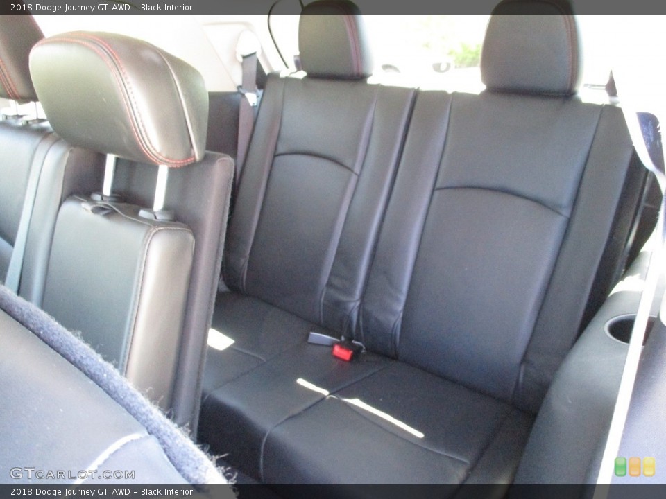 Black Interior Rear Seat for the 2018 Dodge Journey GT AWD #142013117
