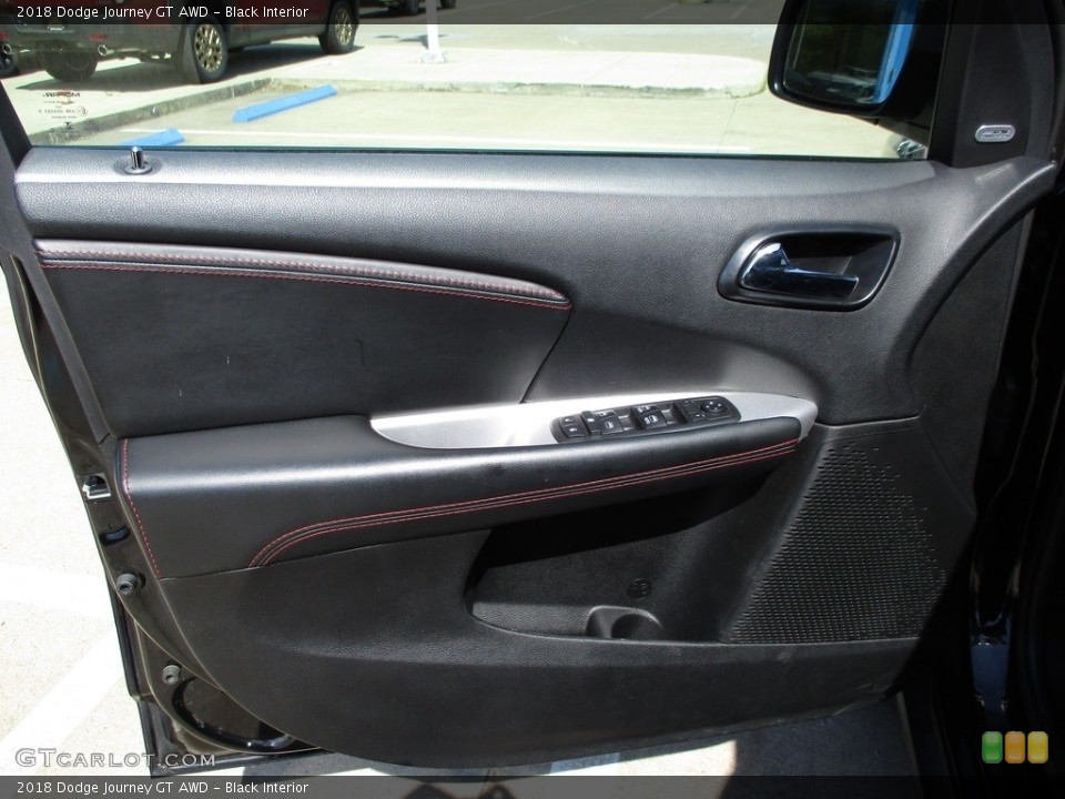 Black Interior Door Panel for the 2018 Dodge Journey GT AWD #142013129