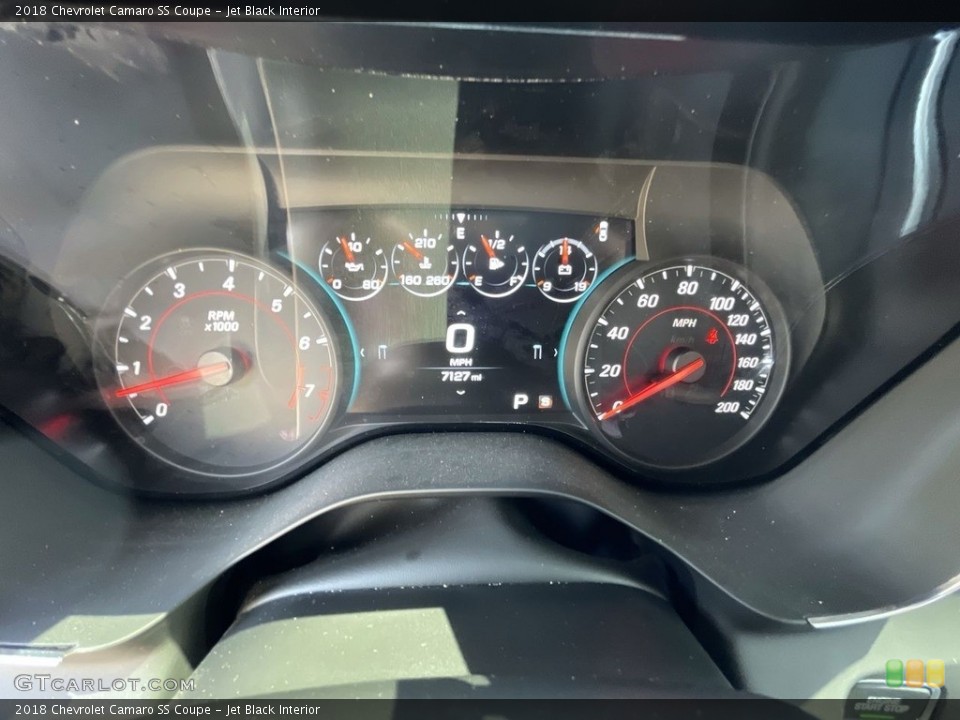 Jet Black Interior Gauges for the 2018 Chevrolet Camaro SS Coupe #142015281