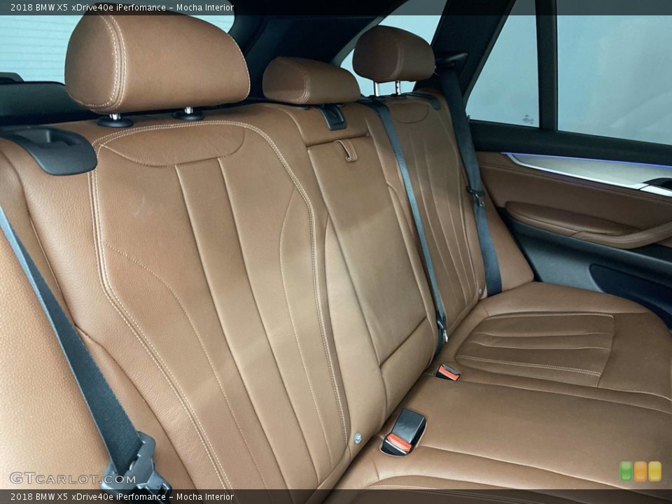 Mocha Interior Rear Seat for the 2018 BMW X5 xDrive40e iPerfomance #142021368
