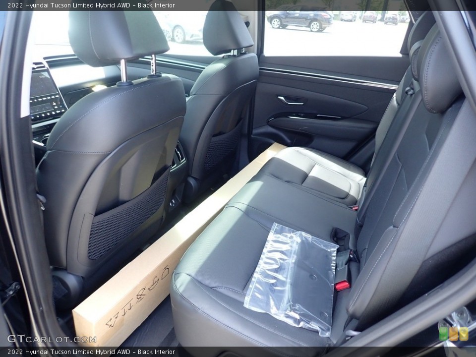 Black Interior Rear Seat for the 2022 Hyundai Tucson Limited Hybrid AWD #142021428