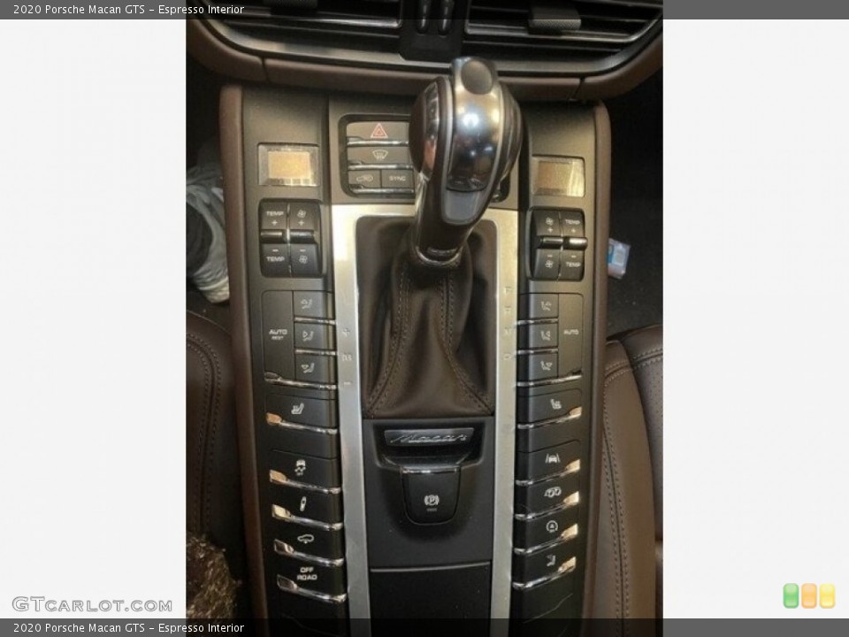 Espresso Interior Transmission for the 2020 Porsche Macan GTS #142022262