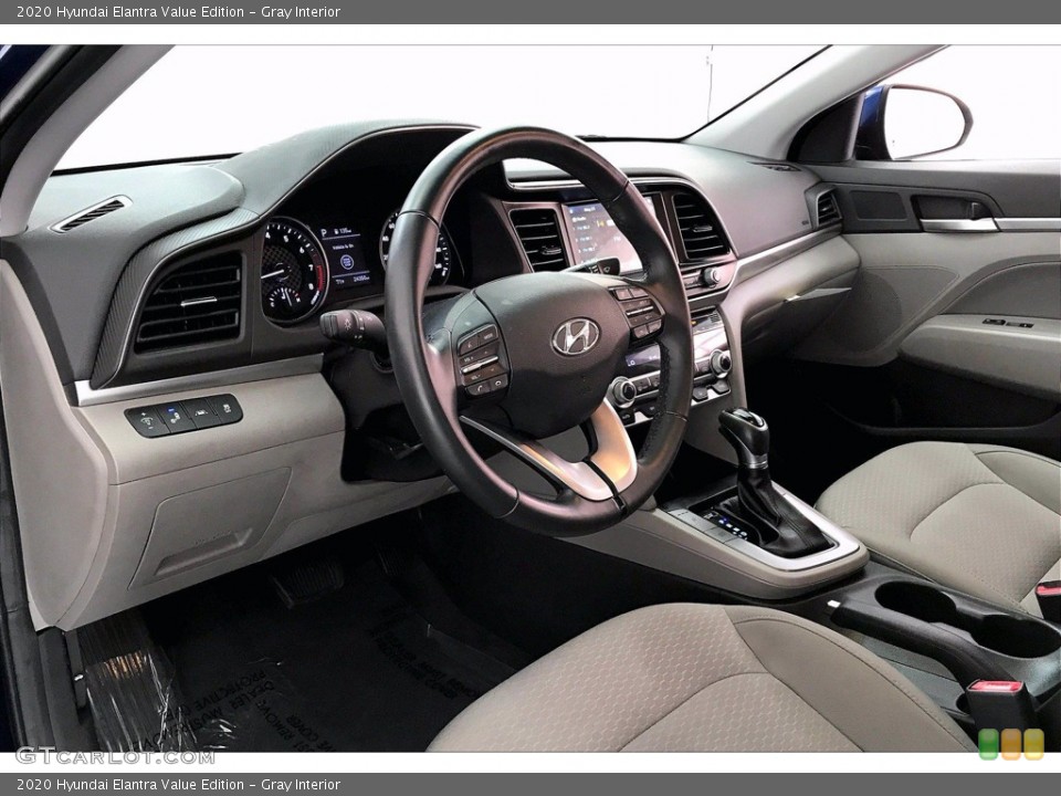 Gray Interior Front Seat for the 2020 Hyundai Elantra Value Edition #142022289