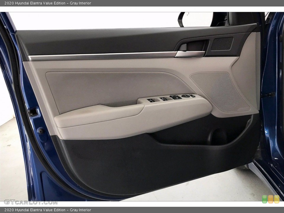 Gray Interior Door Panel for the 2020 Hyundai Elantra Value Edition #142022559